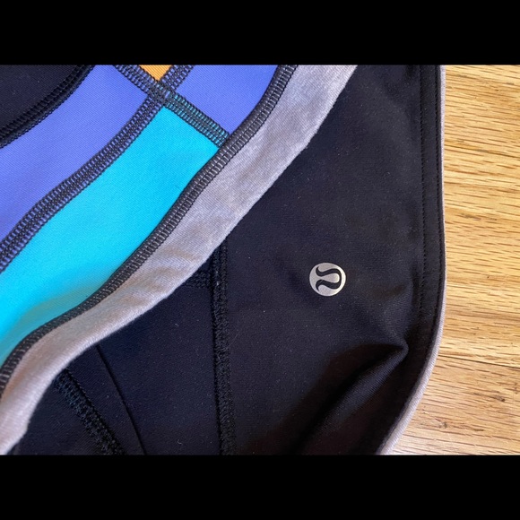 ARCHIVE Lululemon WunderUnder Leggings Size:2 Black//Multi - Picture 6 of 7